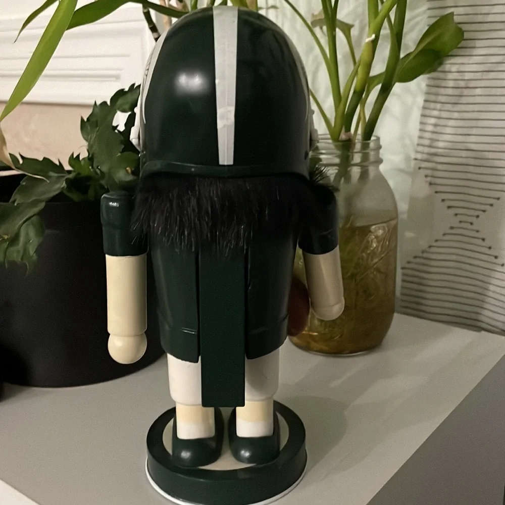 Michigan State Spartans Football Novelty Nutcracker